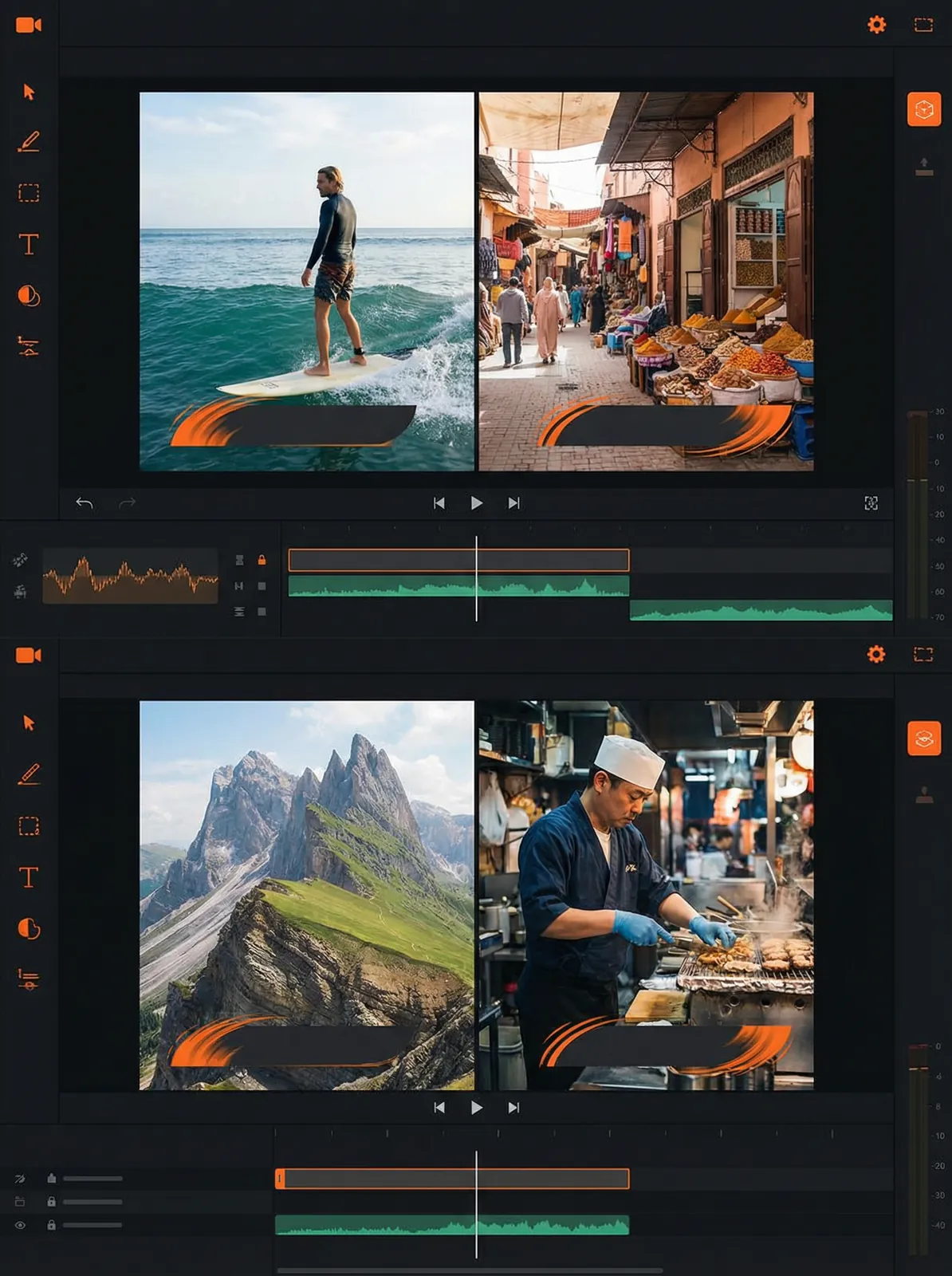 亿博体育平台 Vlog开场模板设计